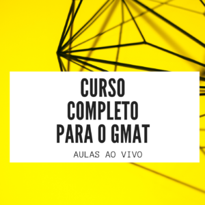 Curso On-line GMAT + Mentoria Julio Caro